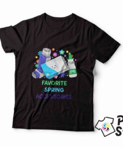 Favorite spring accessories - muška crna majica Print Store