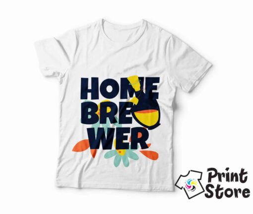 Muške majice - Home brewer