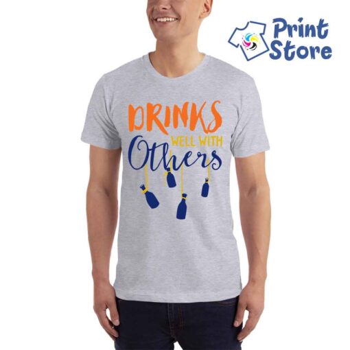 Muške majice - Drink well with others - Image 2