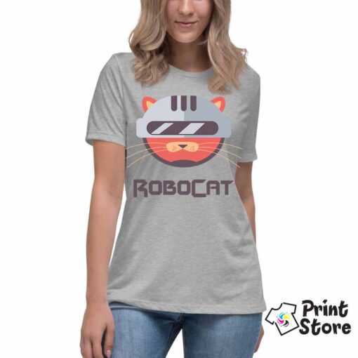 Ženske majice - Robocat - Image 2