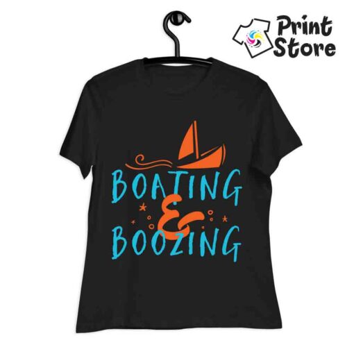Ženske majice - Boating & Boozing - Image 2