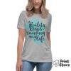 Reality keeps ruining my life - ženska siva majica