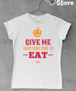 Give me something good to eat - ženska bela majica print store