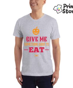 Give me something good to eat - muška siva majica