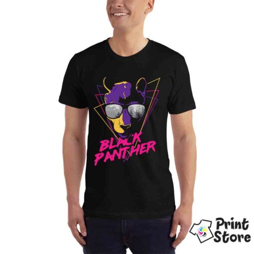 Black Panther crna majica za muškarce. Online prodavnica Print Store