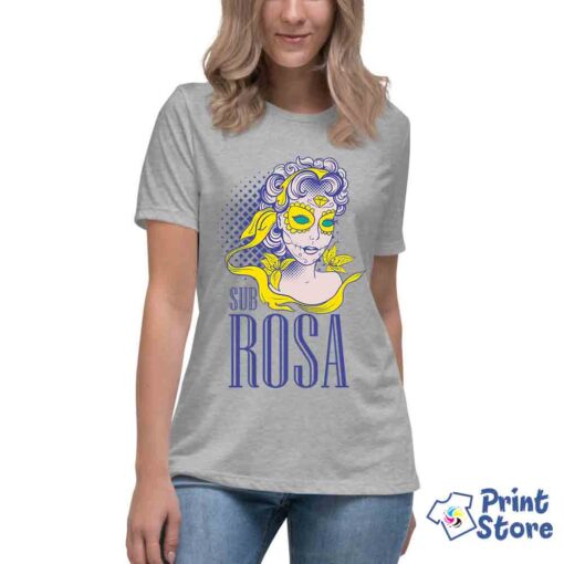 siva ženska majica sub rosa
