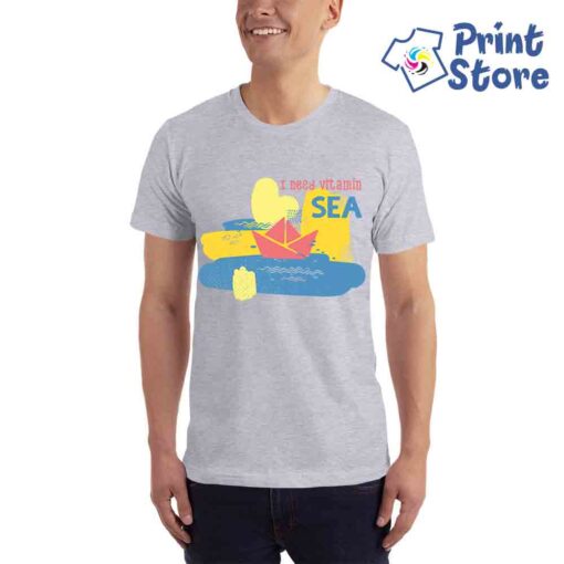 Muške majice - I need vitamin sea - Image 3