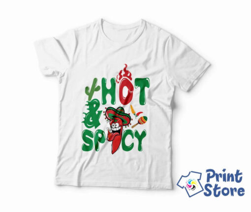 Hot & Spicy, muške majice sa natpisima