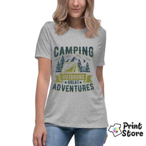 Ženske majice - Camping adventures - Image 2