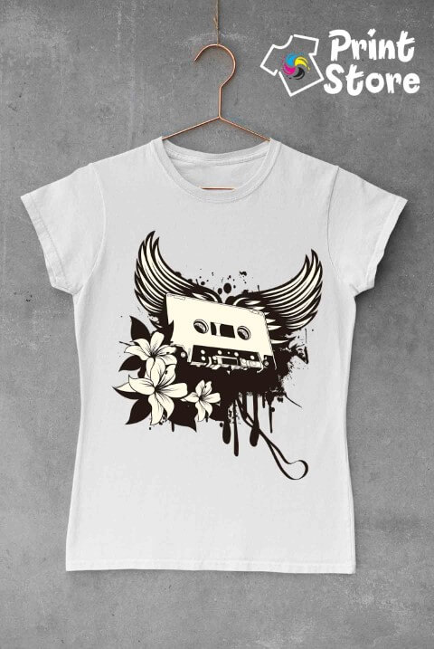 Ženske majice - Audio kaseta - Слика 6