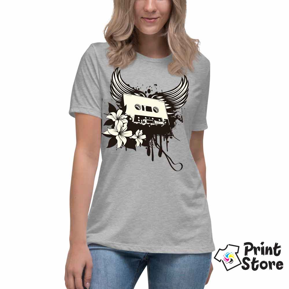 Ženske majice - Audio kaseta - Слика 7