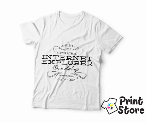 Muške majice - Internet explorer