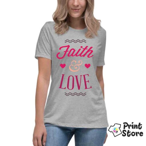 Ženske majice - Faith & Love