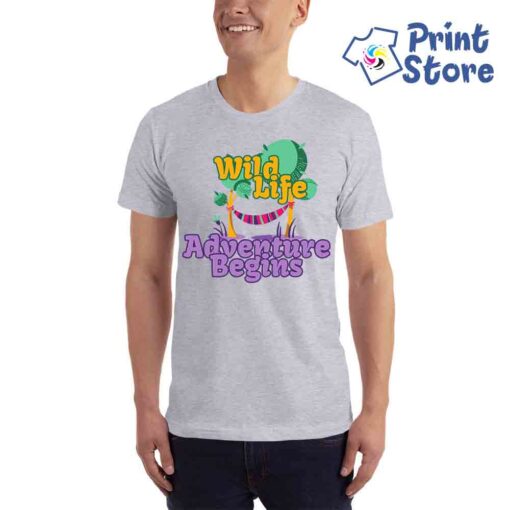 Muške majice - Wild Life Adventure Begins