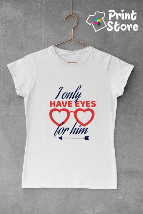 Ženske majice - I only have eyes for him - Слика 2