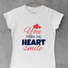 Ženske majice - You make my heart smile