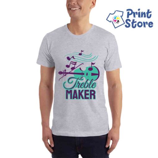 Treble maker siva muška majica - Print Store