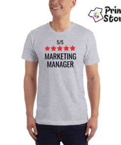 Marketing manager siva muška majica