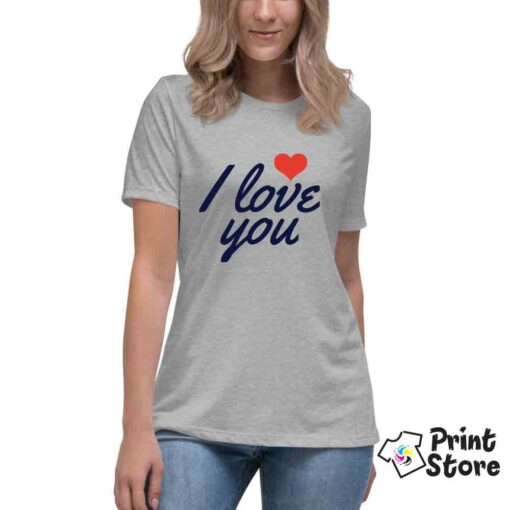 Ženske majice - I love you - Image 8