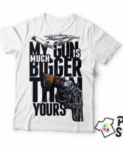 My gun is much bigger than yours Print Store