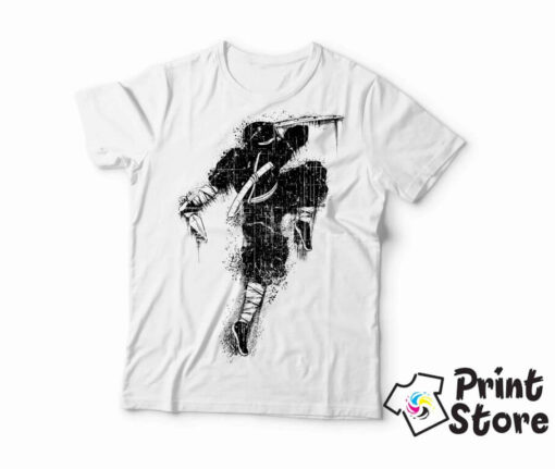Print Store Ninja muška bela majica