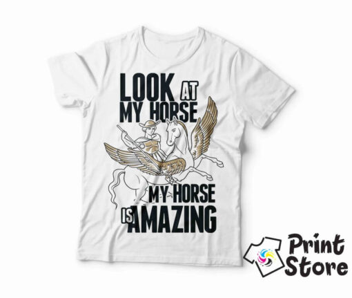Look at my horse Print Store