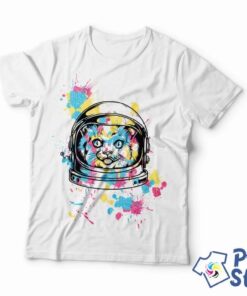 Muške majice - Mačka astronaut