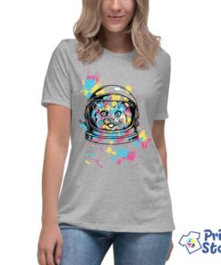 Ženske majice - Mačka astronaut