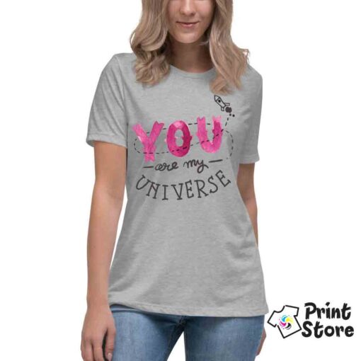 Ženske majice - You are my universe - Image 2
