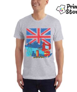 Muška majica sa motivima glavnog grada Engleske - London - Print Store
