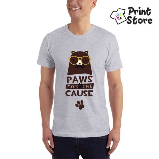 Muške majice - Paws for the cause - Слика 2