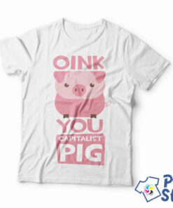 Muške majice - Oink you capitalist pig