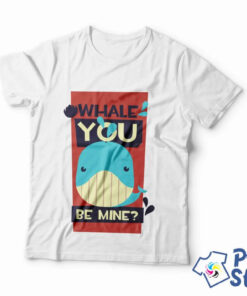 Muške majice - Whale you be mine