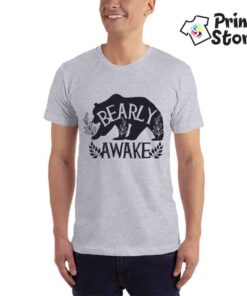 Muške majice - Bearly awake