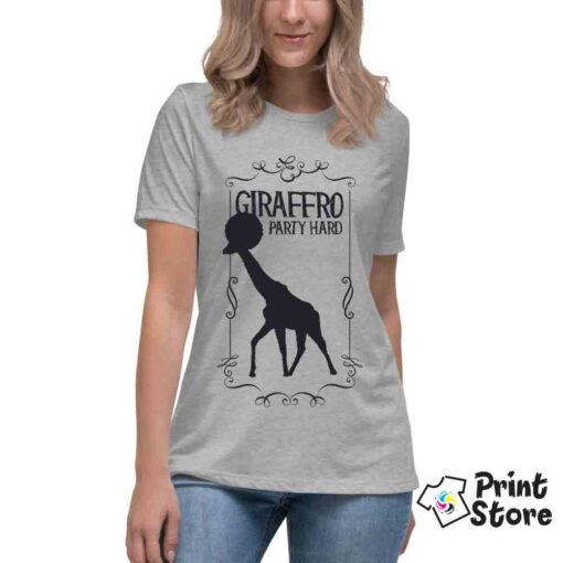 Ženske majice - Giraffro party hard - Image 2