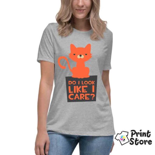 Ženske majice - Do I look like I care