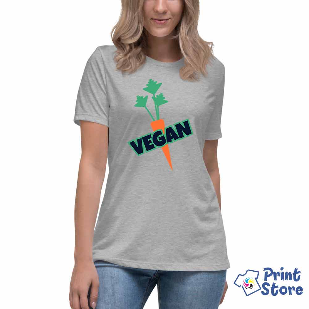 Ženske majice - Vegan šargarepa