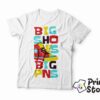 Big Shoes Big PNS - muška bela majica Print Store