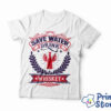 Save water dring whiskey - muška bela majica. Print Store majice sa natpisima.