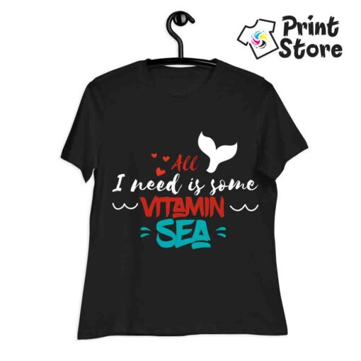 Ženske majice - All I need is some Vitamin Sea - Image 2
