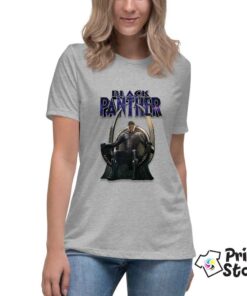 Black Panther ženska majica sa motivom iz istoimenog filma. Print Store online prodavnica