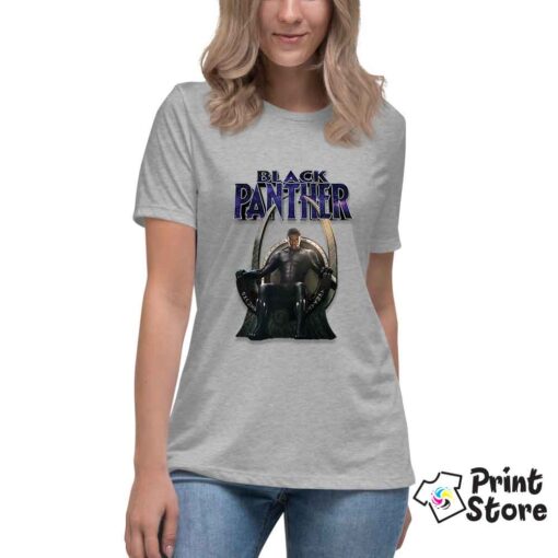 Black Panther ženska majica sa motivom iz istoimenog filma. Print Store online prodavnica