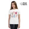 Majice za devojčice sa ilustracijom mede. Print Store online prodavnica