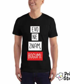 Muške majice - Evo ne znam Bogumi