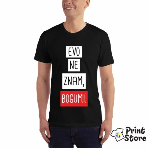 Muške majice - Evo ne znam Bogumi