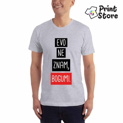 Muške majice - Evo ne znam Bogumi - Слика 3
