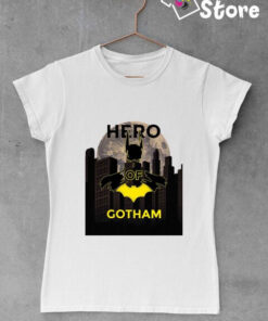 Ženska bela majica Hero of Gotham. Print Store online prodavnica