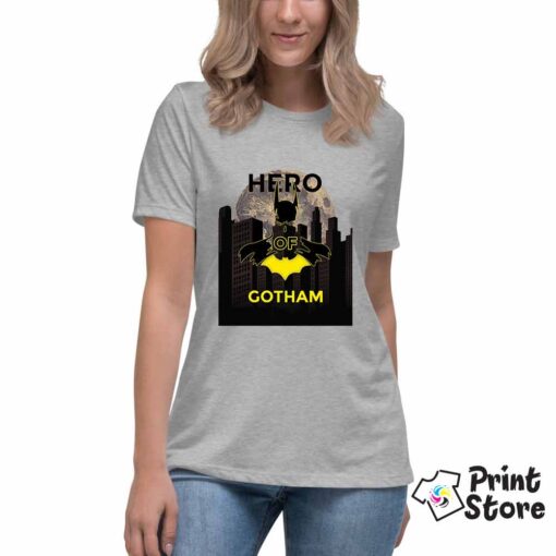 Ženska majica Hero of Gotham. Majice sa štampom Print Store