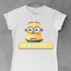 Minions ženska bela majica, What? Print Store online prodavnica