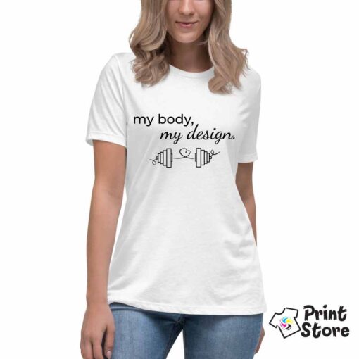 Ženske majice - My body, my design.